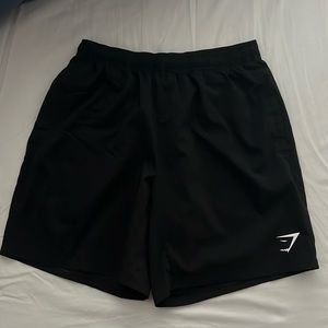 Gymshark Arrival 7” Shorts, Black, Medium